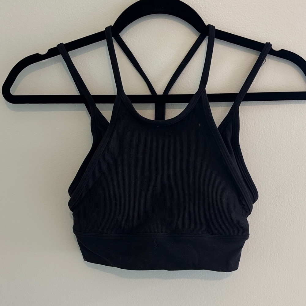 Nike strappy light-support longline sports bra